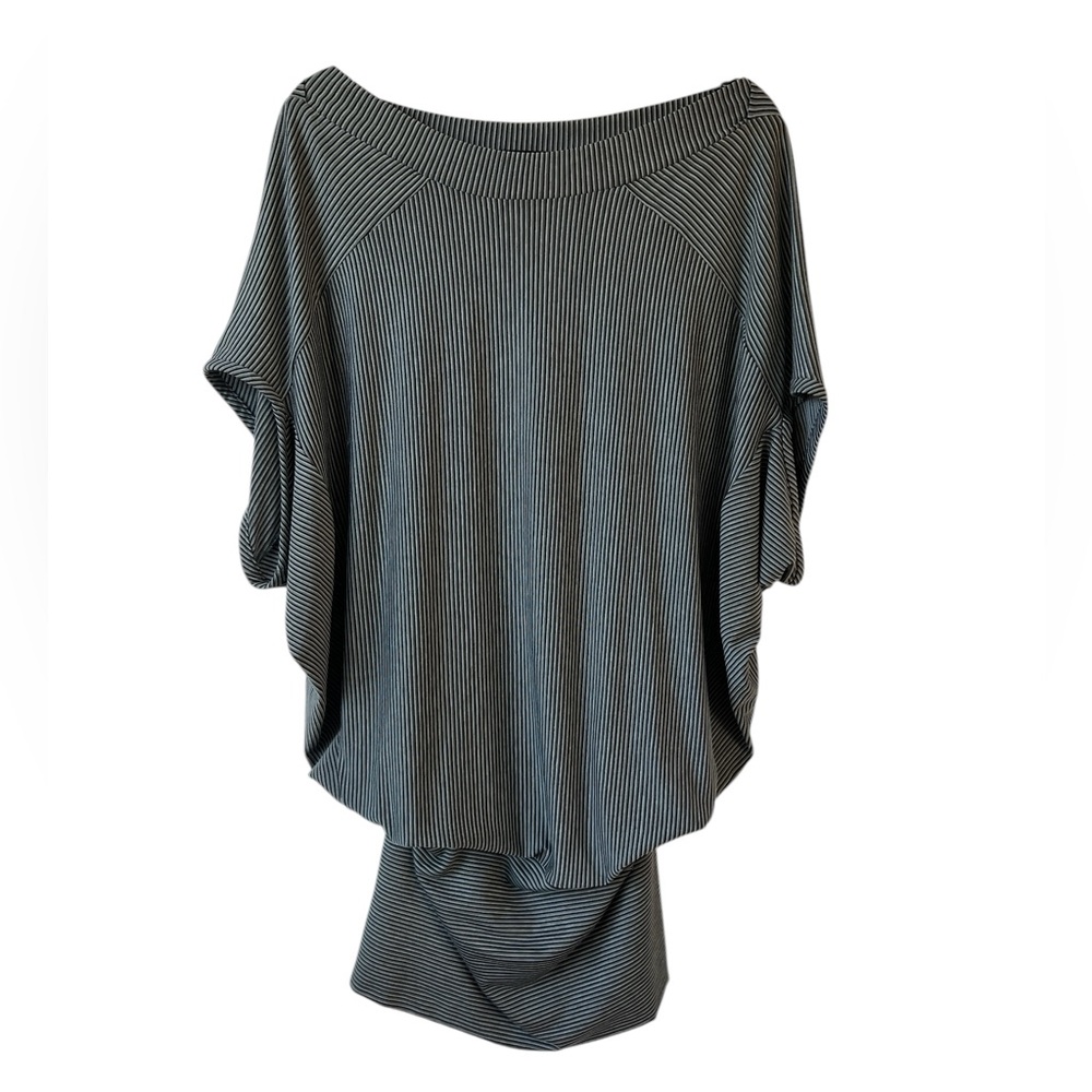 NEW Black Halo Boat Neck Boxy Dress